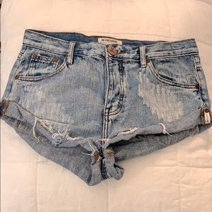 One Teaspoon Bandit Denim Shorts